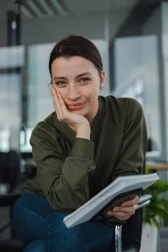 专业体育数据分析师使用移动设备