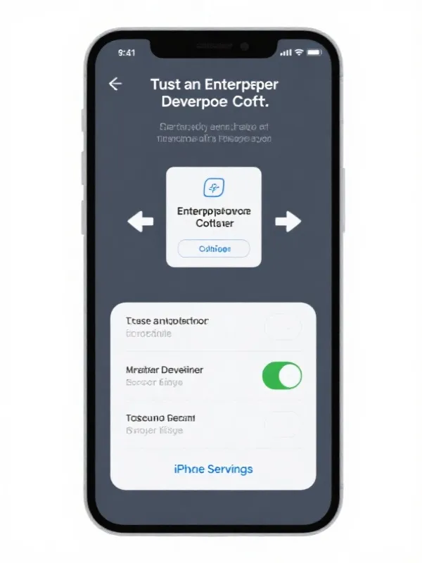 iOS 安装授权示意图